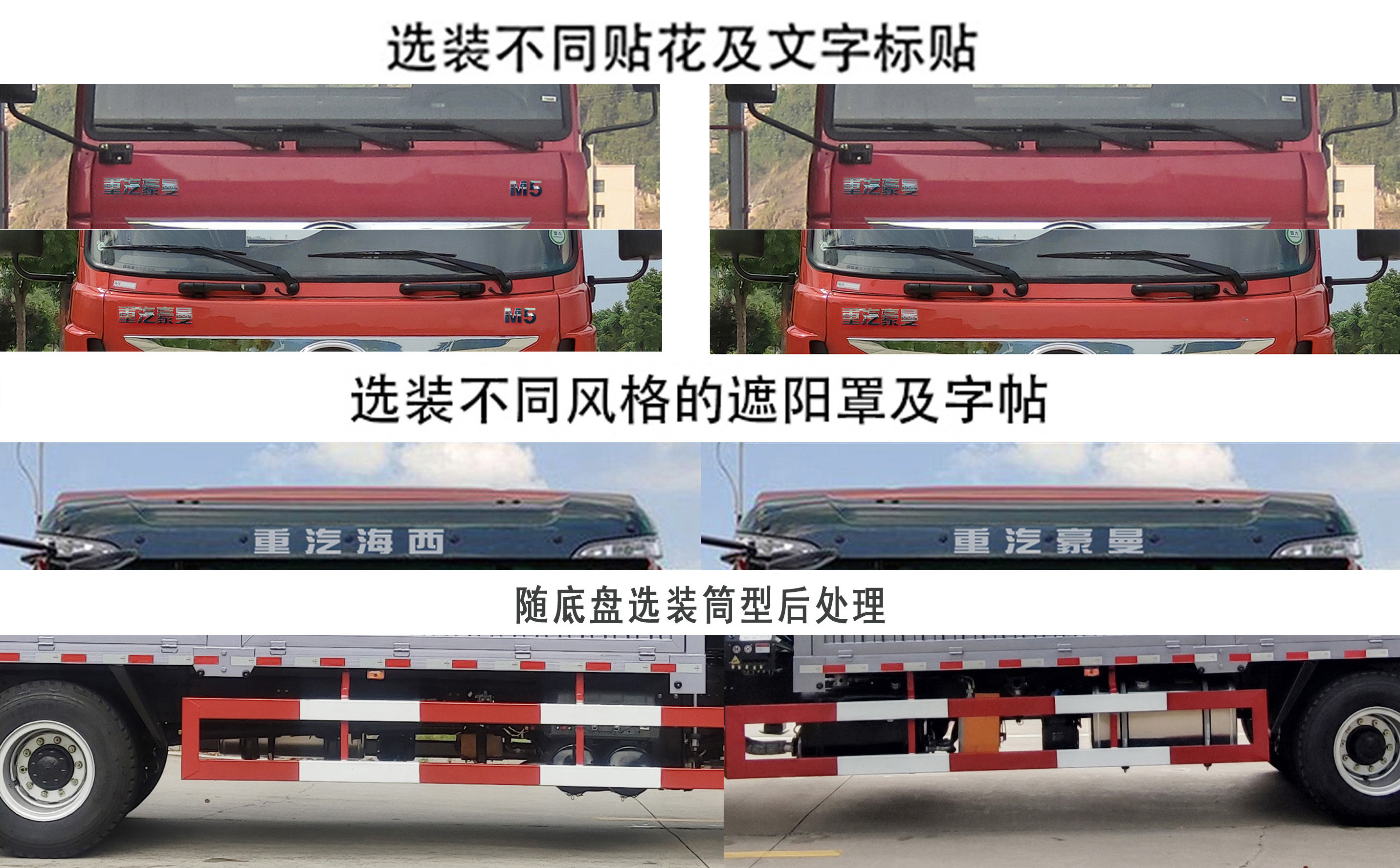 豪曼牌ZZ5258JSQM40FB0隨車起重運輸車公告圖片