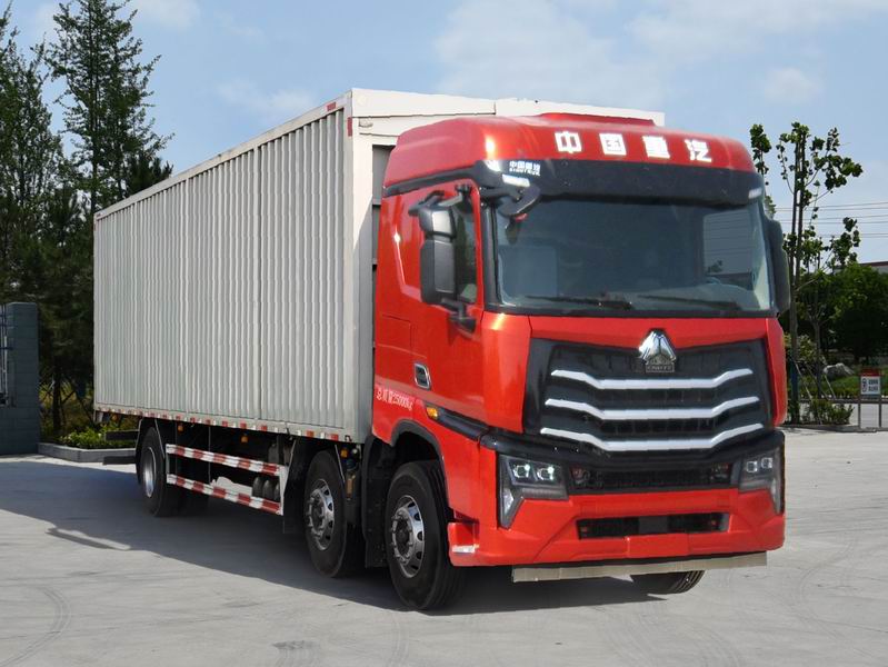 豪沃牌ZZ5257XYKN54CKF1翼開(kāi)啟廂式車公告圖片
