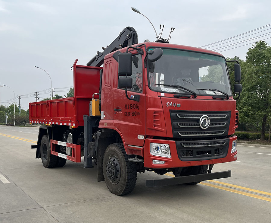 邁德盛牌YAD5180ZZDEQ6抓斗式垃圾車