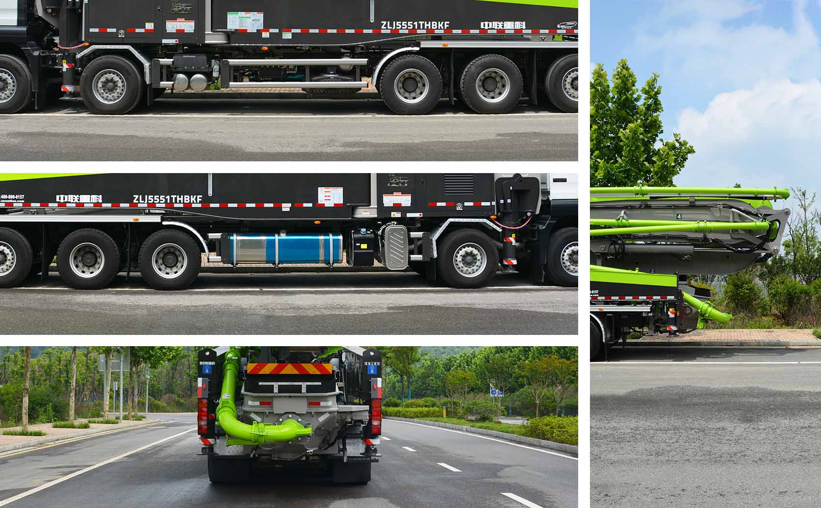 中聯(lián)牌ZLJ5551THBKF混凝土泵車公告圖片
