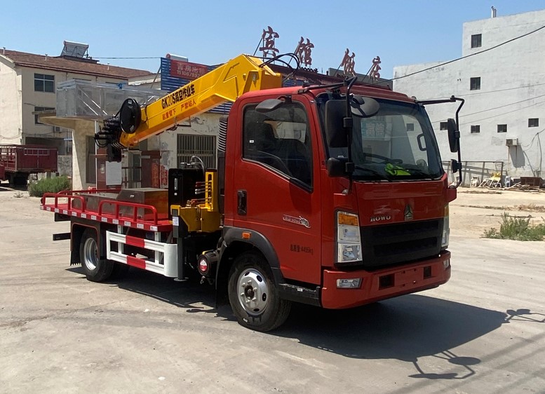 嘉鄆牌SZB5040JGKZZ6高空作業(yè)車公告圖片