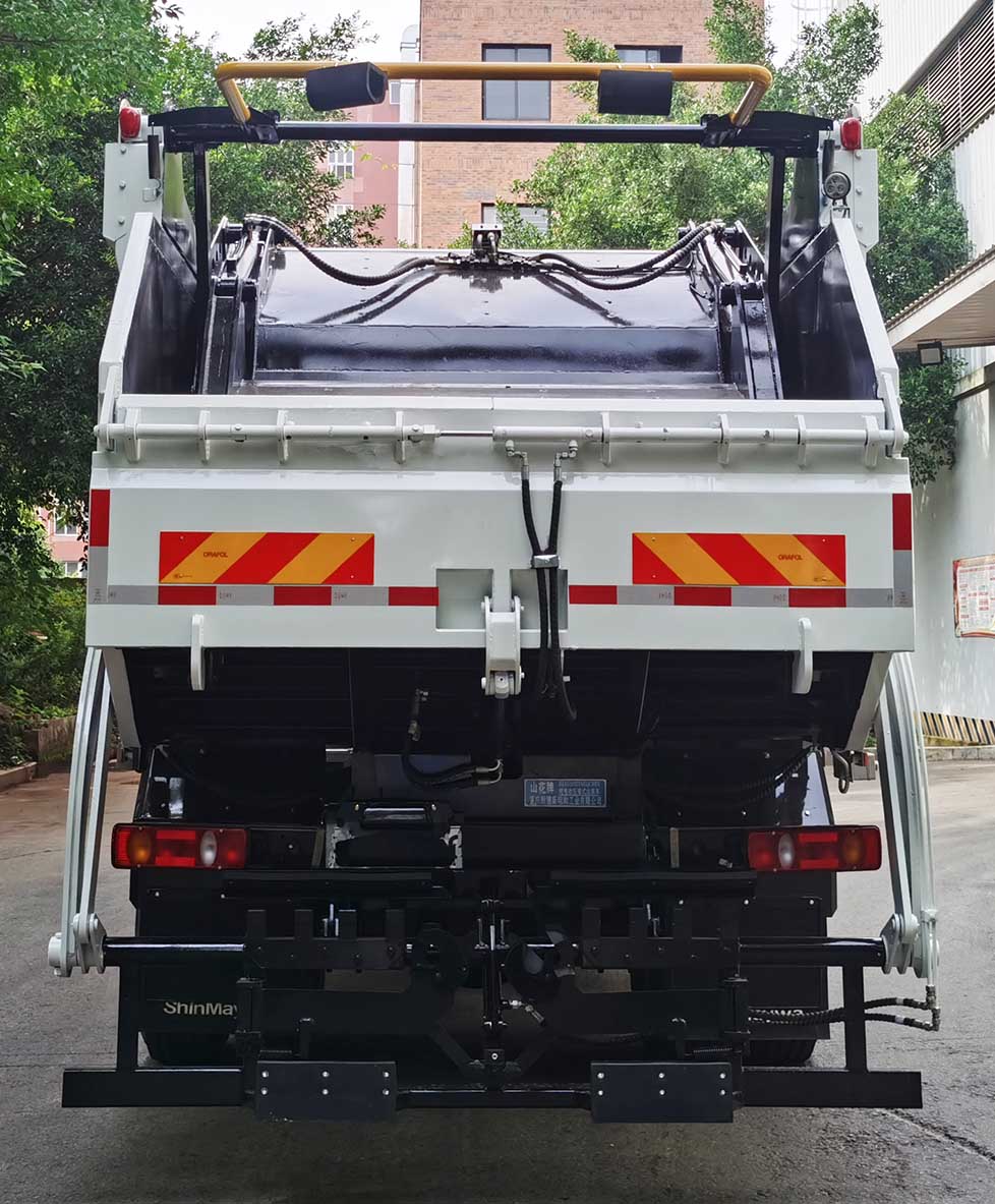 山花牌JHA5183ZYSEQCBEV純電動(dòng)壓縮式垃圾車公告圖片