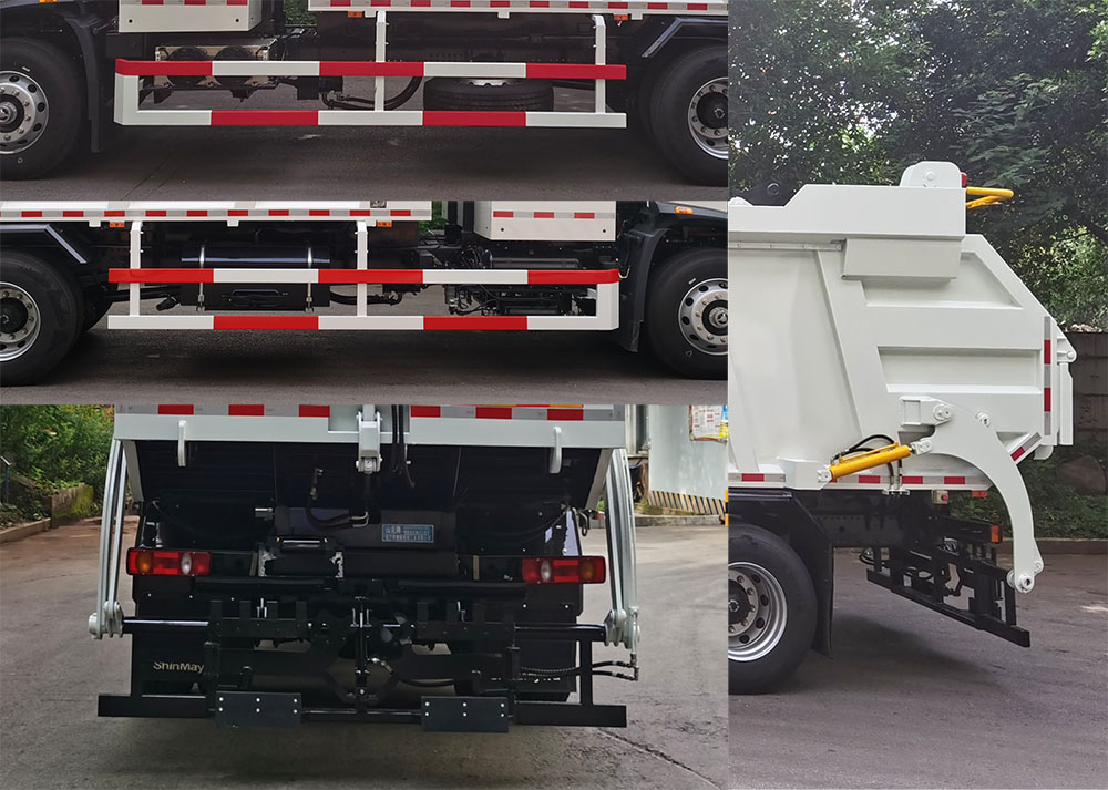 山花牌JHA5183ZYSEQCBEV純電動(dòng)壓縮式垃圾車公告圖片