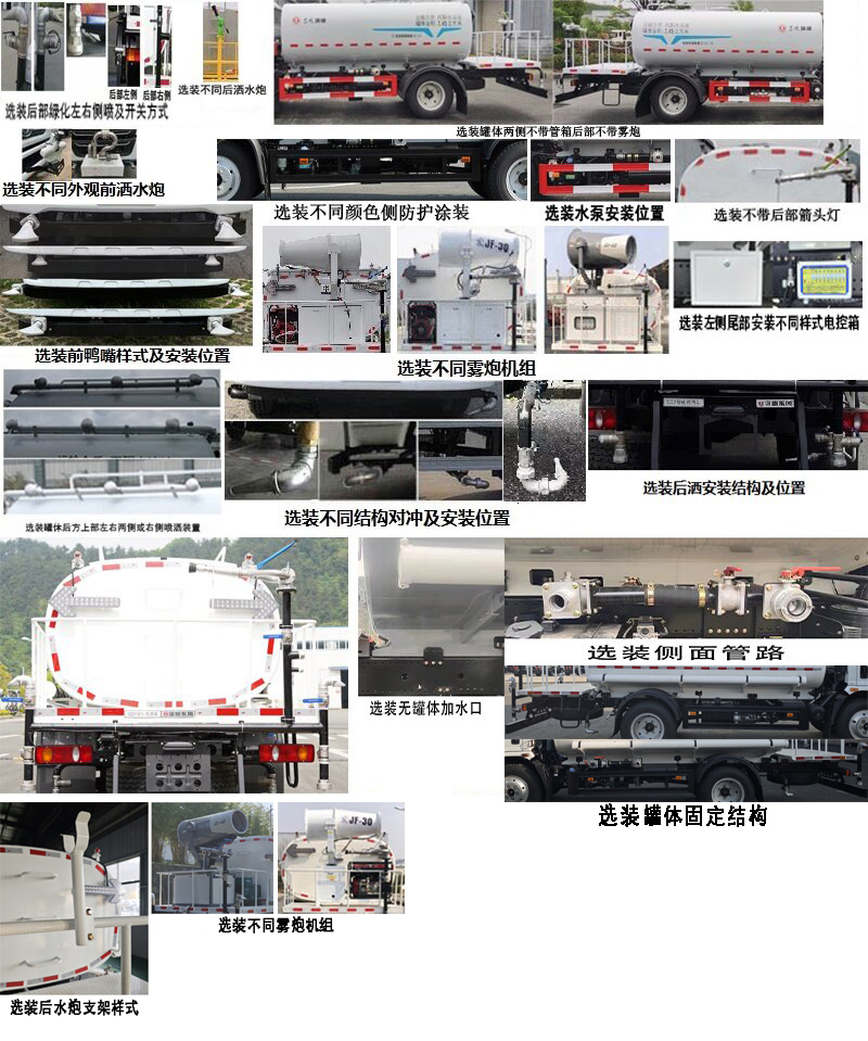 東風(fēng)牌EQ5120GPSSEH6綠化噴灑車公告圖片