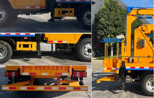 程力威牌CLW5041JGKCDP高空作業(yè)車公告圖片