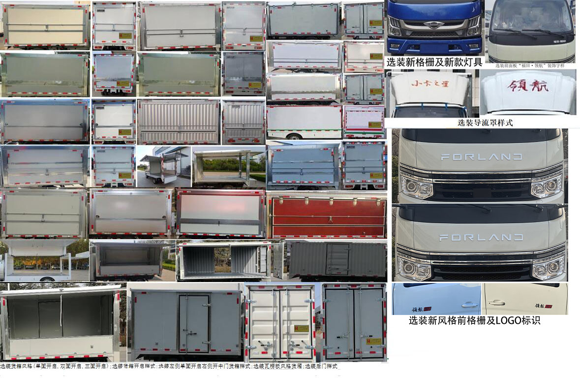 鴻星達(dá)牌SJR5042XYK1S-6翼開啟廂式車公告圖片