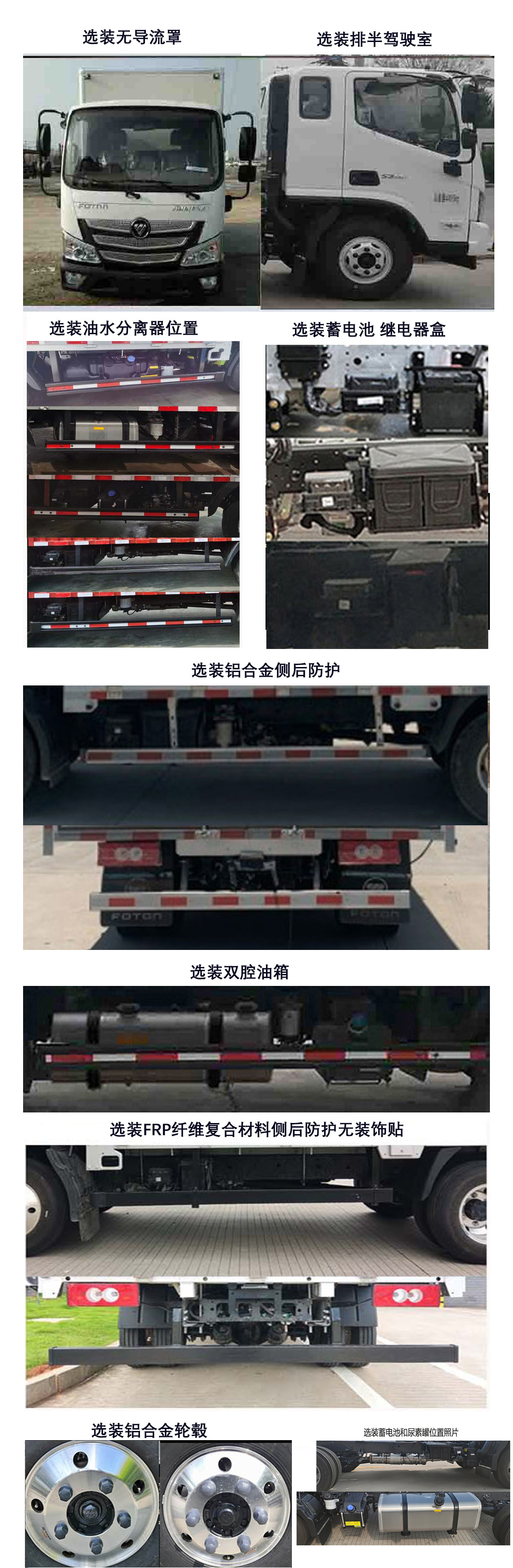 福田牌BJ5048XYK-FM3翼開啟廂式車公告圖片