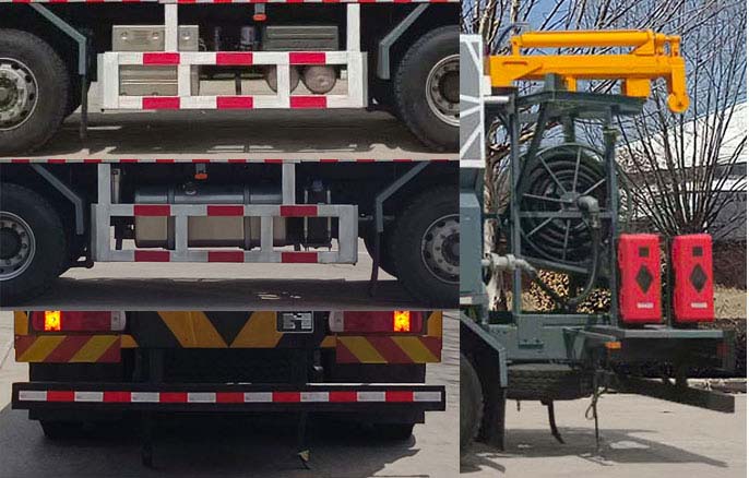 惠豐安拓牌SXH5321THRD2現(xiàn)場(chǎng)混裝乳化炸藥車公告圖片