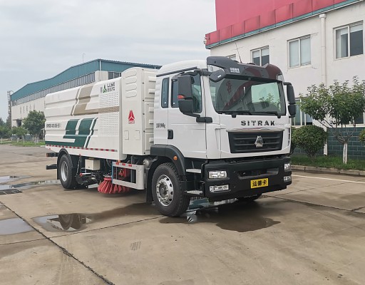 綠葉牌JYJ5186TXS1EV純電動(dòng)洗掃車公告圖片