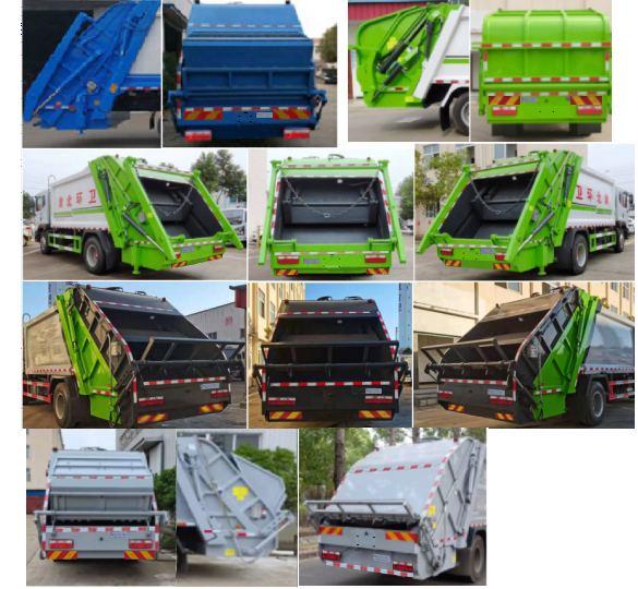 宏磊風(fēng)牌HLF5180ZYSE壓縮式垃圾車公告圖片