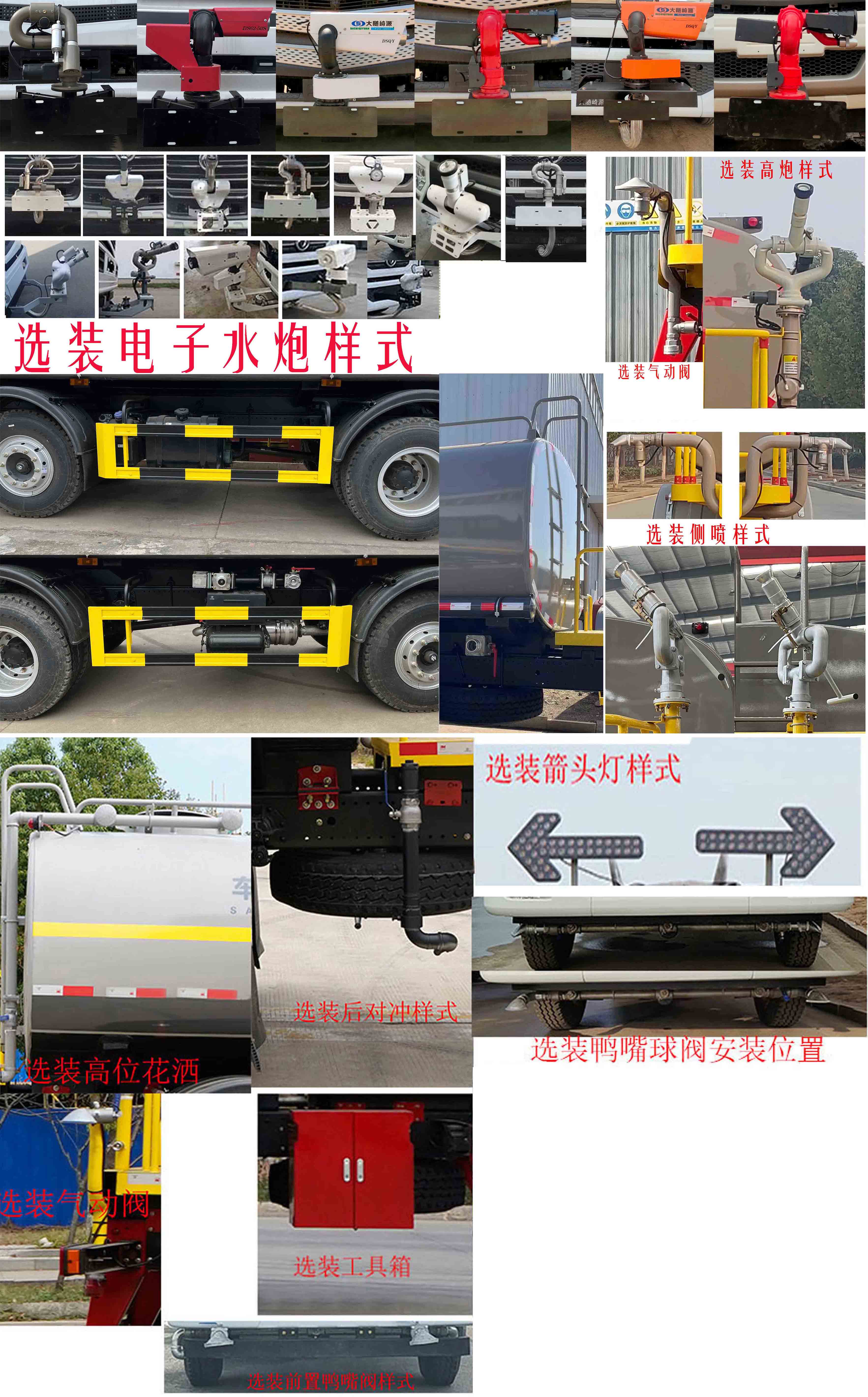 凱力風牌KLF5250GPSEQ6綠化噴灑車公告圖片