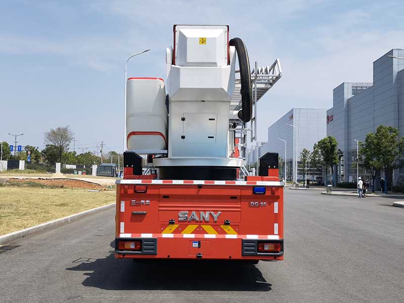 三一牌SYM5430JXFDG55登高平臺消防車公告圖片