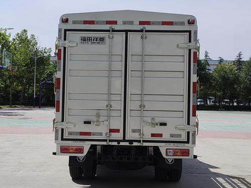 福田牌BJ5030CCY3AV8-36倉柵式運輸車公告圖片