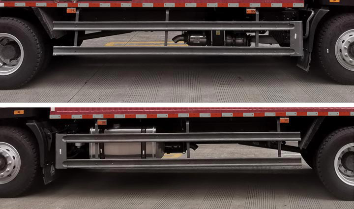 豪沃牌ZZ5184CCYN5617F11倉柵式運(yùn)輸車公告圖片