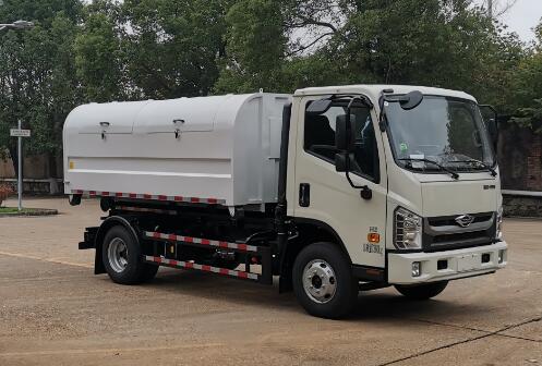 普羅科牌BJ5072ZXXE6-P1車廂可卸式垃圾車公告圖片