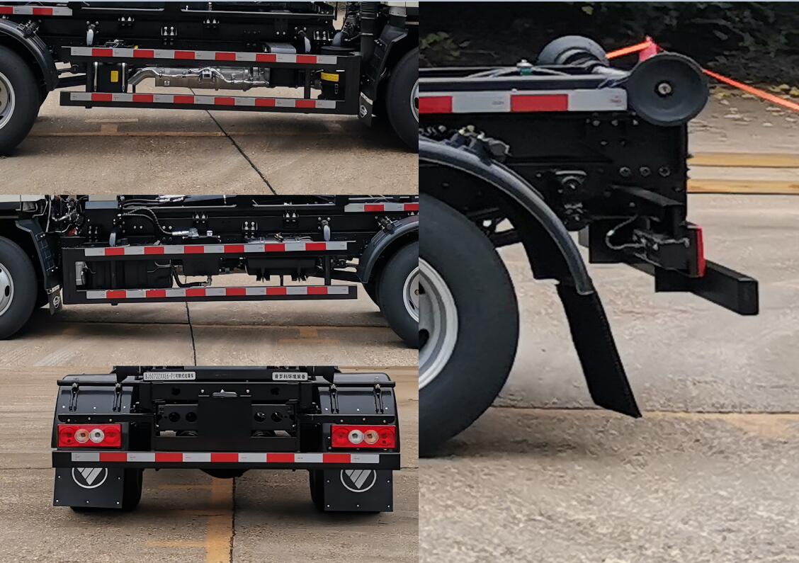 普羅科牌BJ5072ZXXE6-P1車廂可卸式垃圾車公告圖片