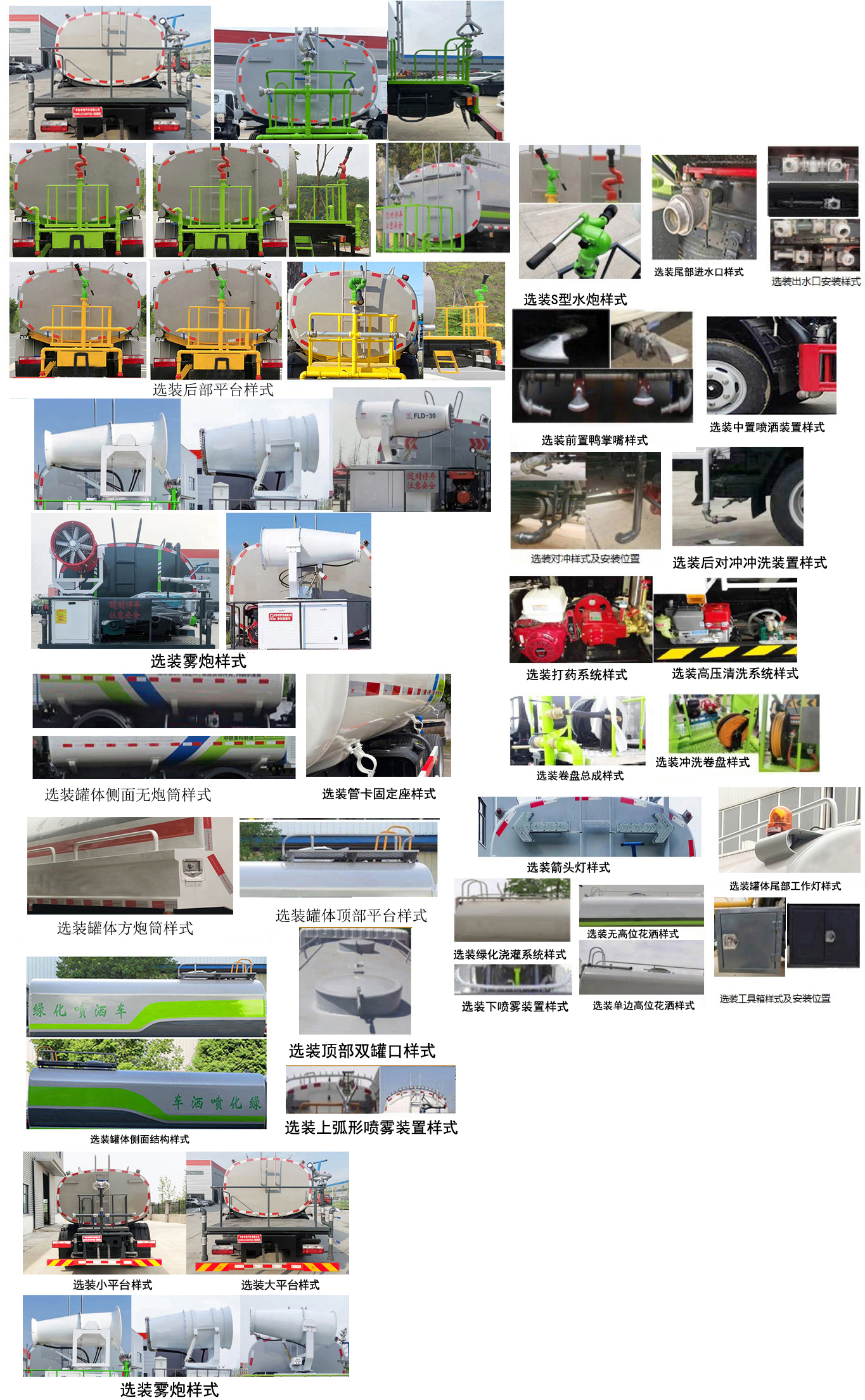 齊東方牌CLD5165GPSEQ6綠化噴灑車公告圖片