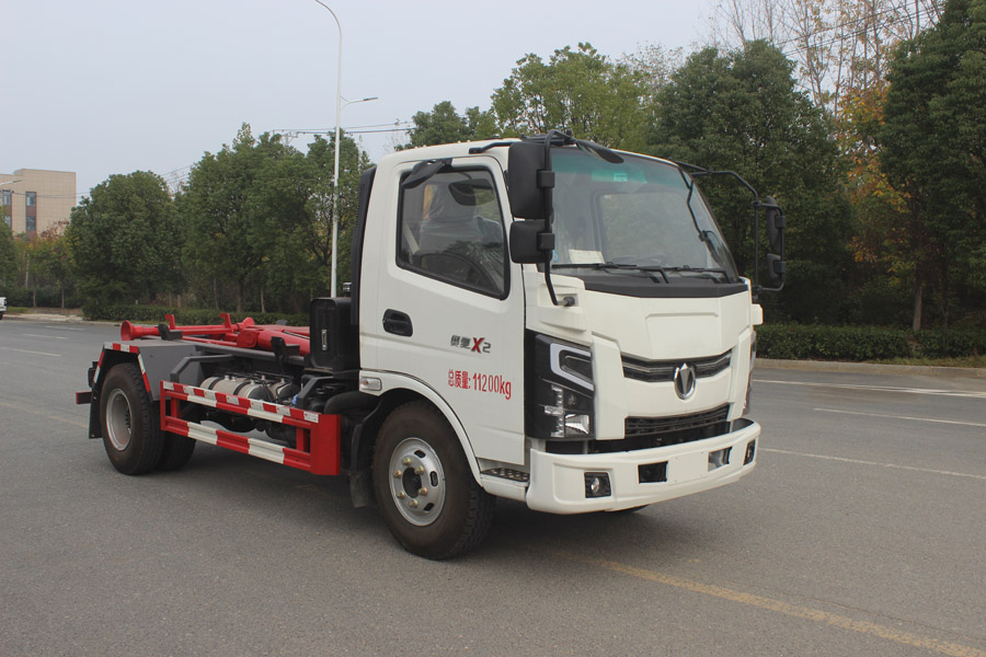 力海通牌HLH5110ZXXDF6車廂可卸式垃圾車公告圖片