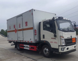 易燃气体厢式运输车