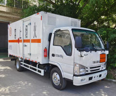 庆铃牌QL5040XRYMVHAJ易燃液体厢式运输车