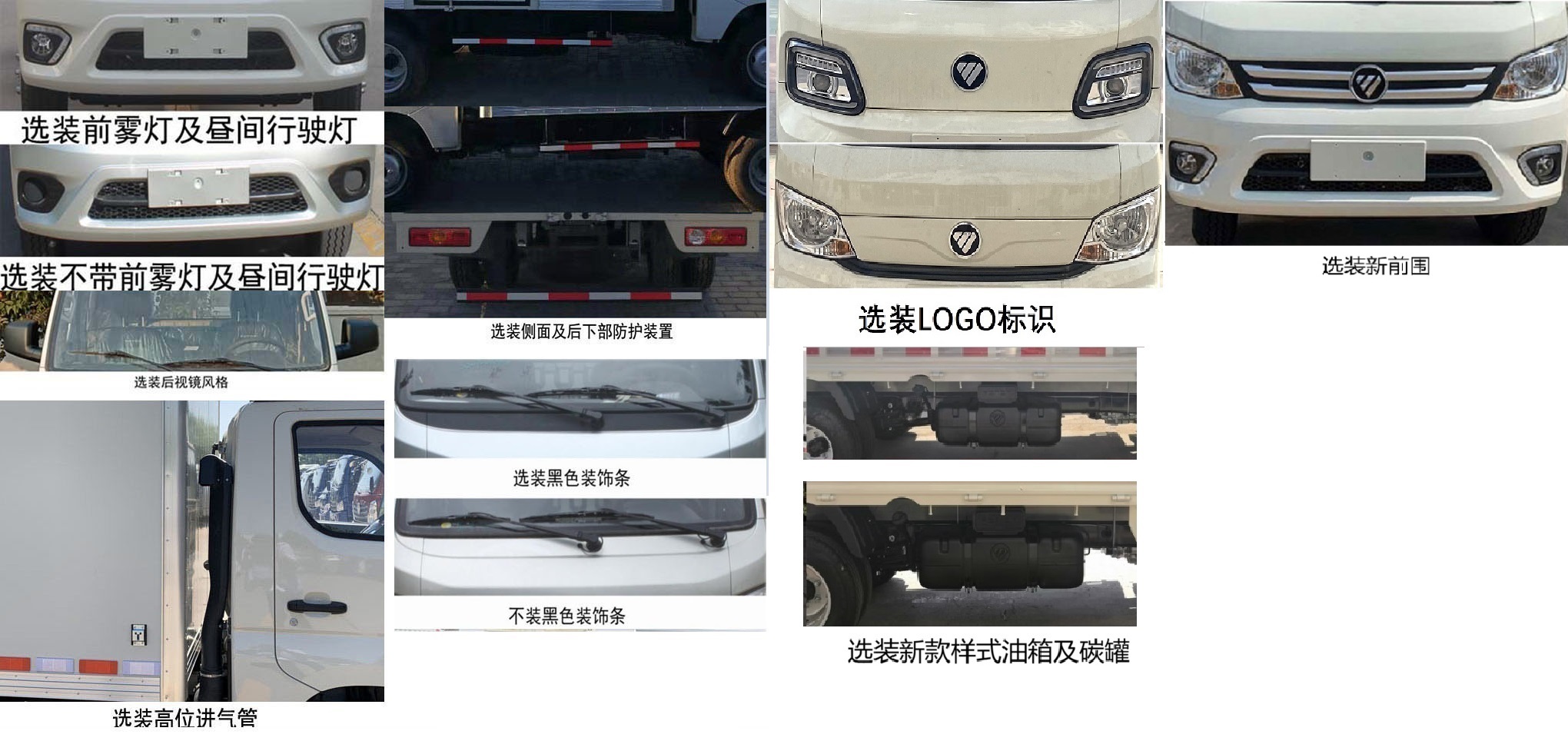 福田牌BJ5031XXY4JV3-63廂式運(yùn)輸車公告圖片