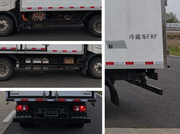 遠程牌JGL5047XLCSHEVGMN1甲醇插電式增程混合動力冷藏車公告圖片