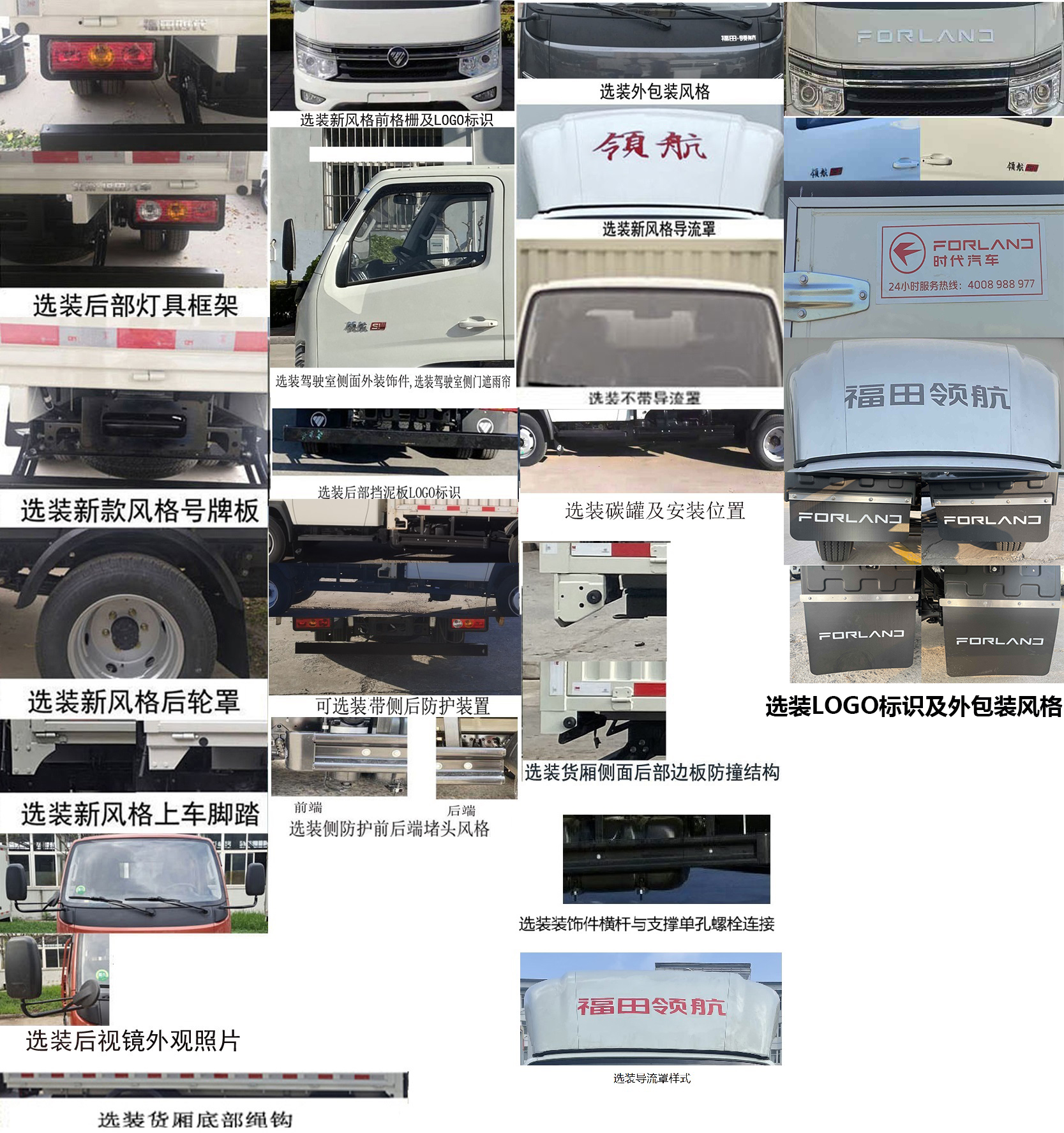 福田牌BJ5035CCY3AV6-28倉柵式運輸車公告圖片