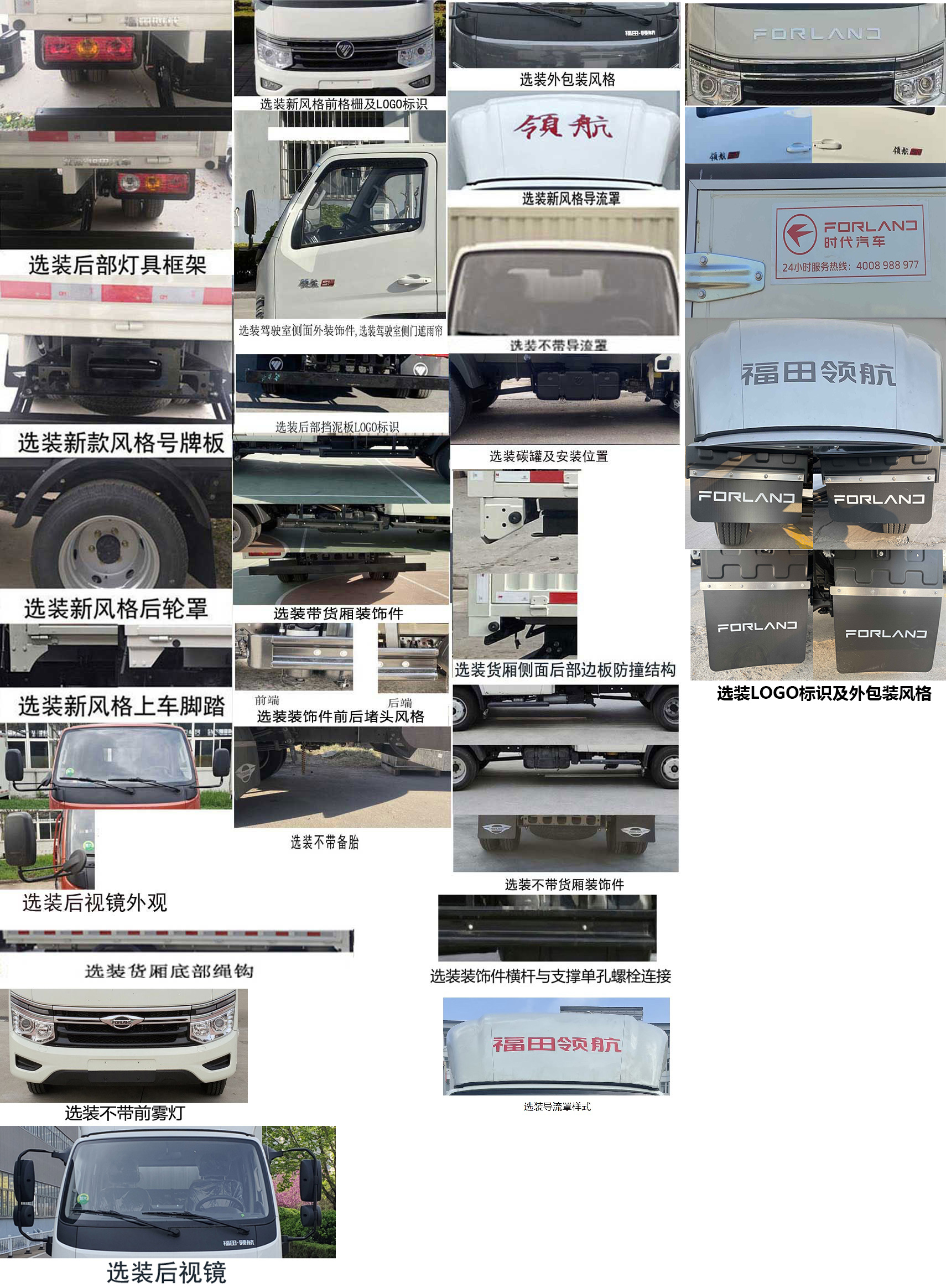 福田牌BJ5035CCY3AV6-15倉(cāng)柵式運(yùn)輸車公告圖片