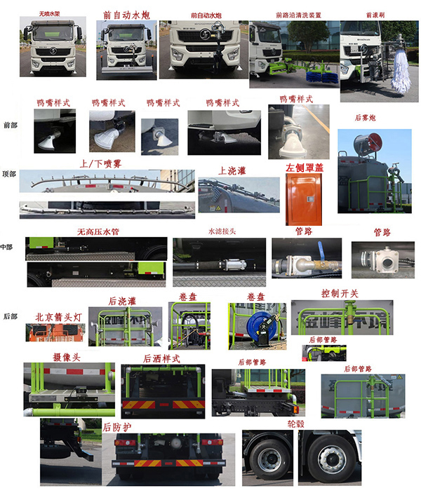 中聯(lián)牌ZBH5182GQXSXBEV純電動清洗車公告圖片