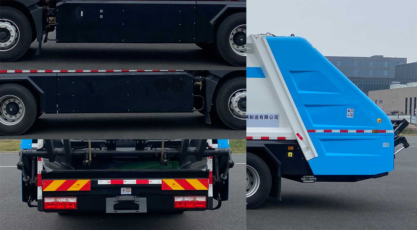 富巖汽車(chē)牌HWL5180ZYSDBEV純電動(dòng)壓縮式垃圾車(chē)公告圖片