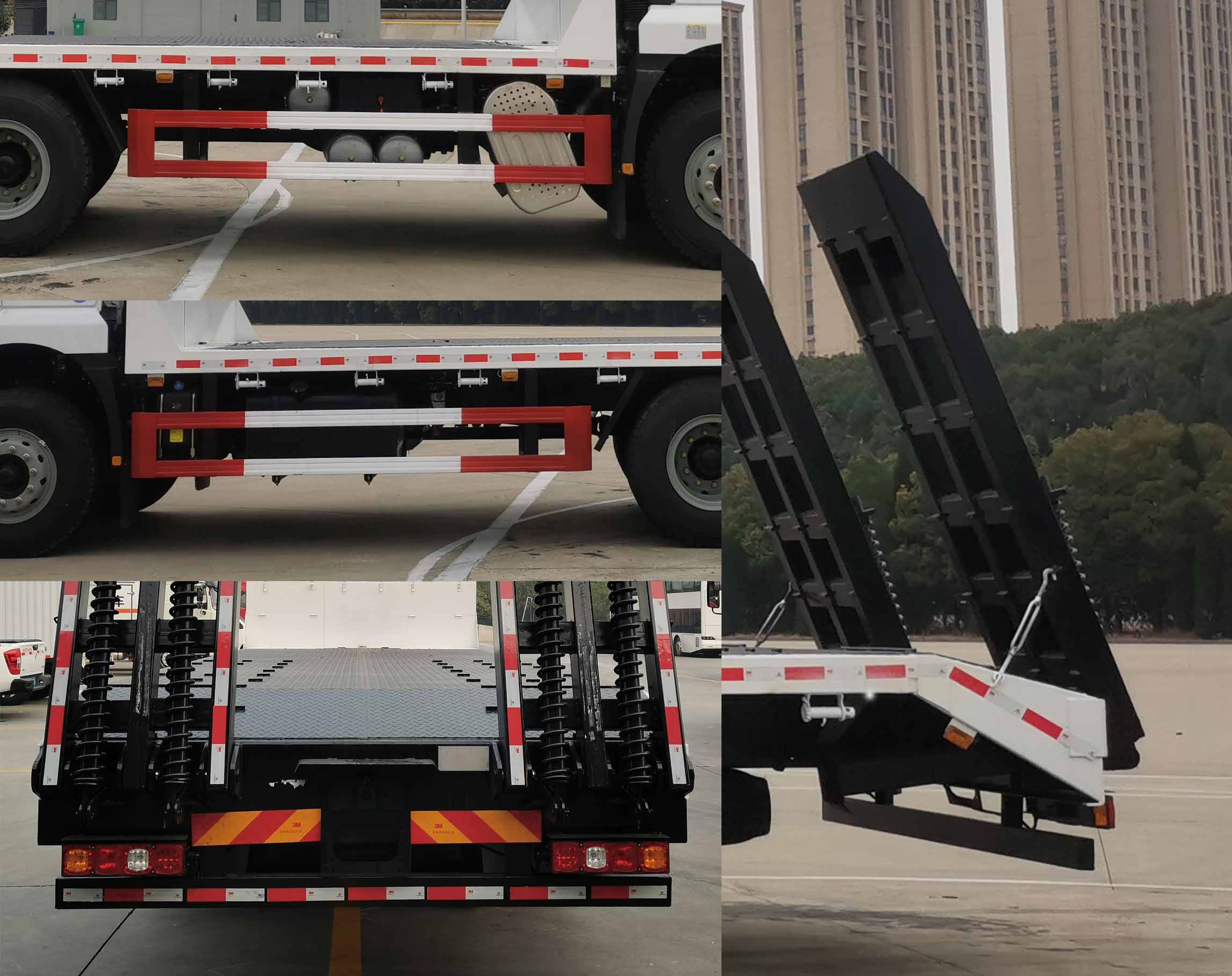 陜汽牌SX5259TPBMB4Z1平板運(yùn)輸車公告圖片