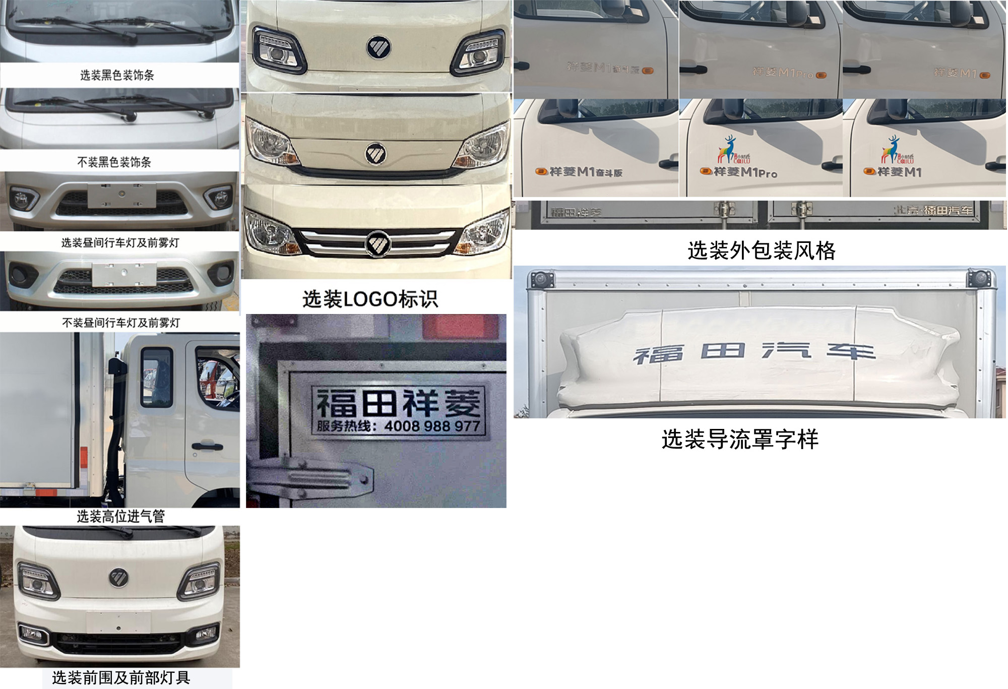 福田牌BJ5021XXY3PV3-12廂式運(yùn)輸車公告圖片