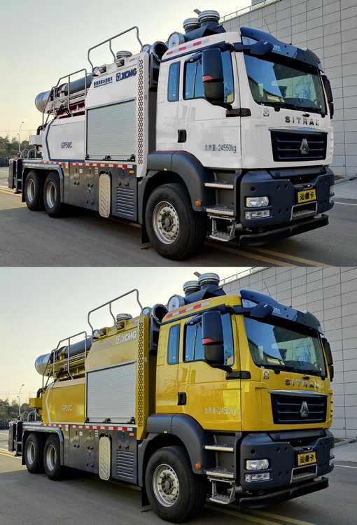 徐工牌XGF5250TGP50C垂直供排水搶險(xiǎn)車公告圖片