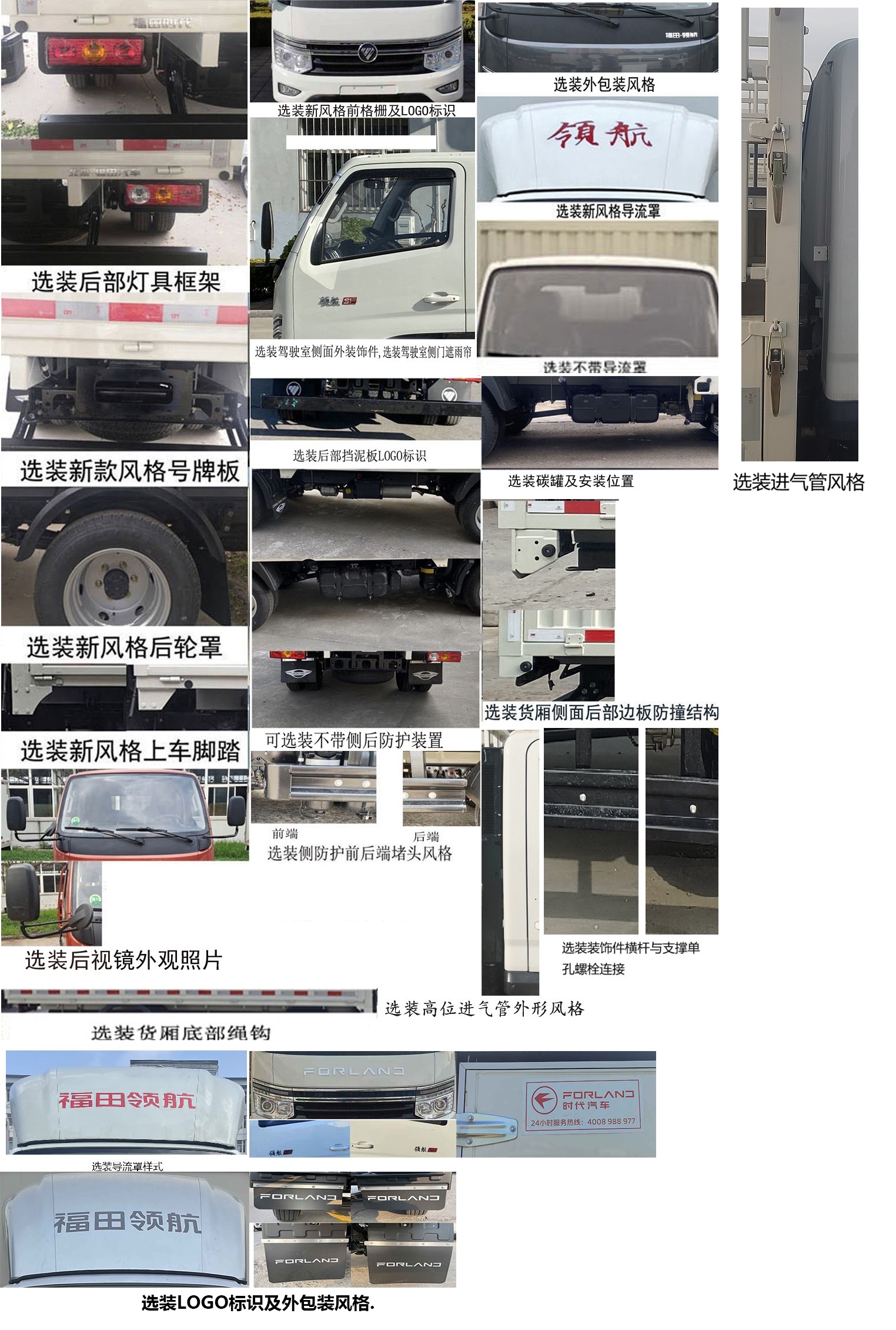 福田牌BJ5035CCY5PV5-11倉柵式運輸車公告圖片