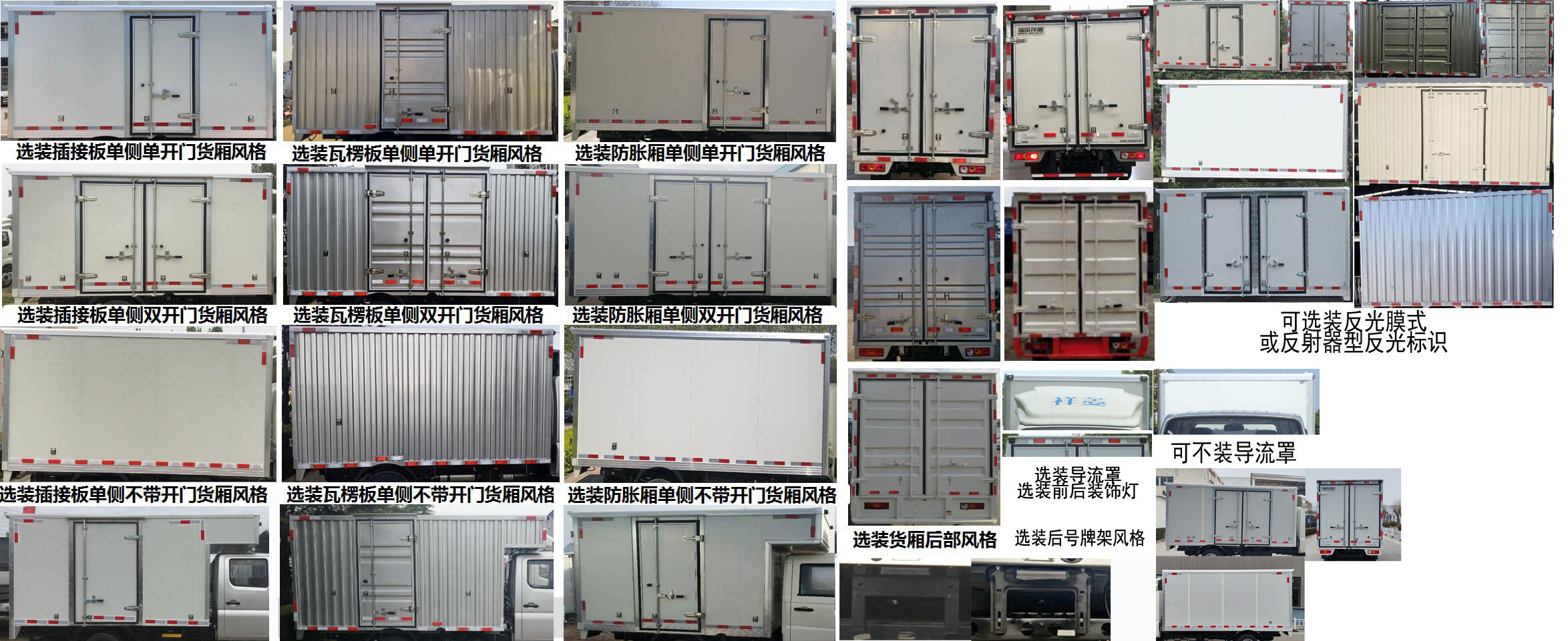 福田牌BJ5031XXY3JV4-62廂式運(yùn)輸車公告圖片