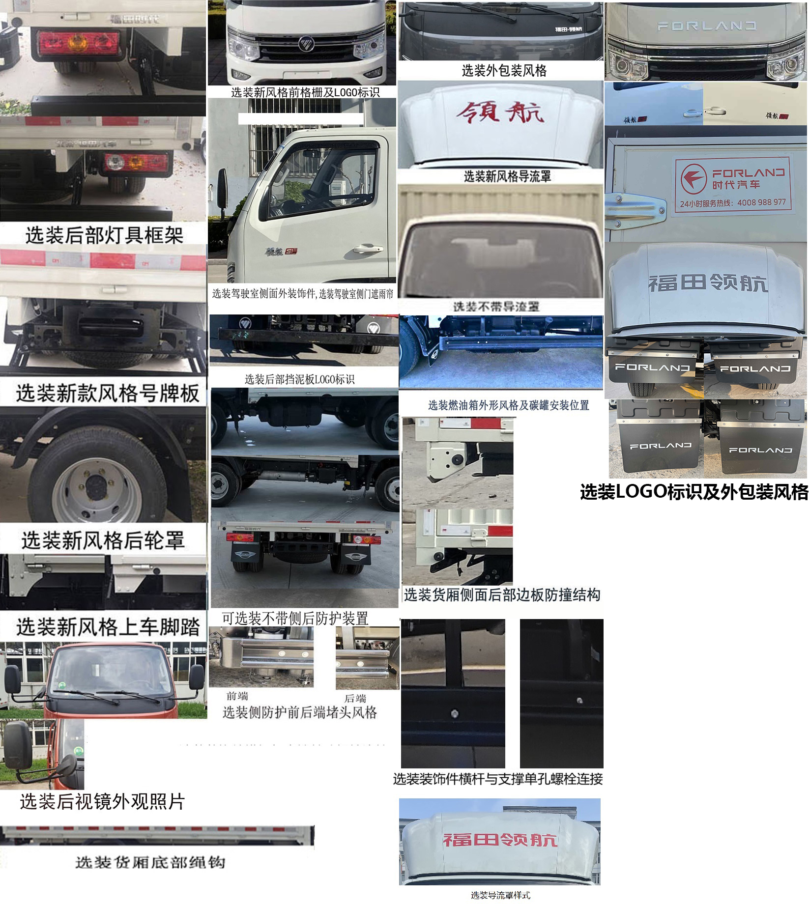 福田牌BJ5035CCY5JV7-22倉(cāng)柵式運(yùn)輸車(chē)公告圖片
