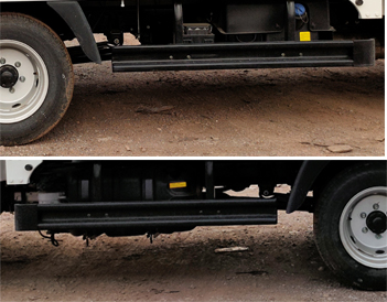 福田牌BJ5044CCY9AA6-AB2倉(cāng)柵式運(yùn)輸車公告圖片