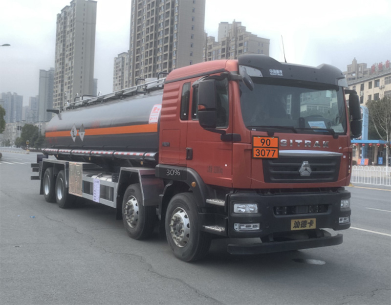 楚飛牌CLQ5320GZW6ZZ雜項危險物品罐式運輸車公告圖片