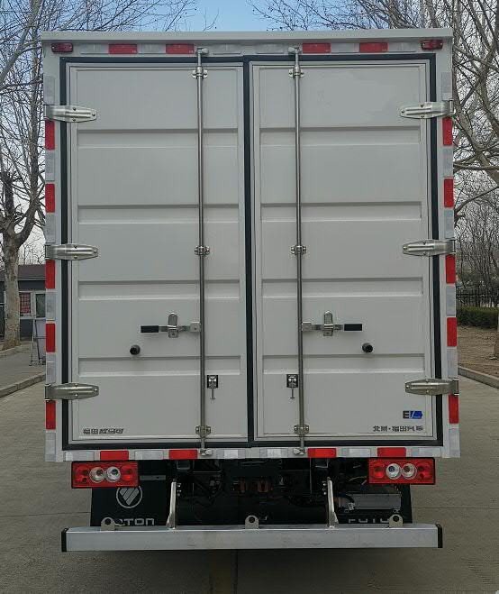 福田牌BJ5045XXYEVU純電動廂式運輸車公告圖片