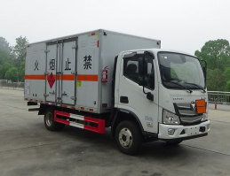 易燃气体厢式运输车