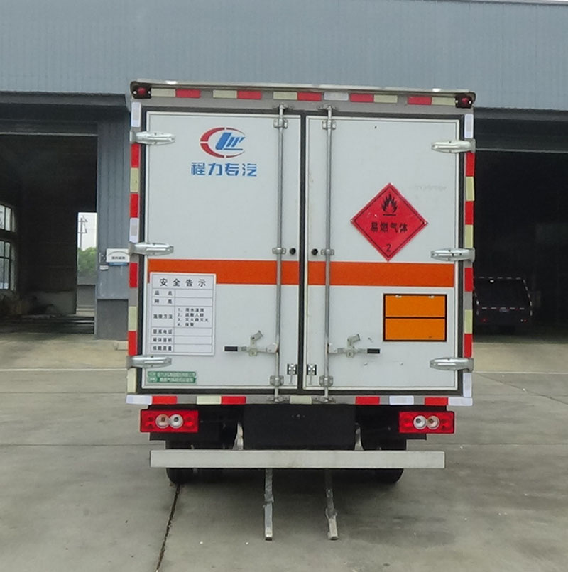 程力牌CL5044XRQ6BXW易燃?xì)怏w廂式運(yùn)輸車公告圖片
