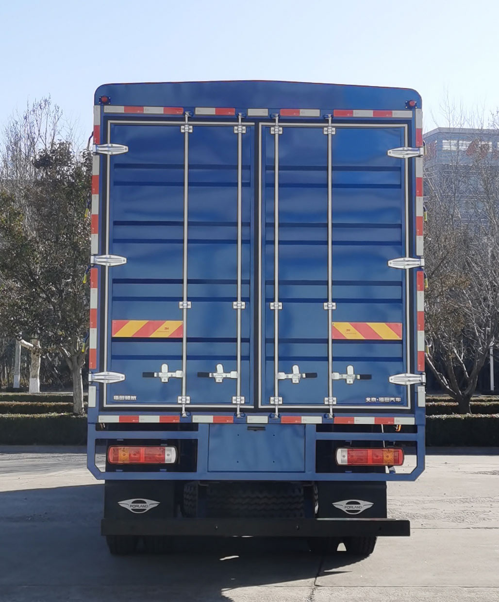 福田牌BJ5314CCYPPHC-02倉柵式運輸車公告圖片