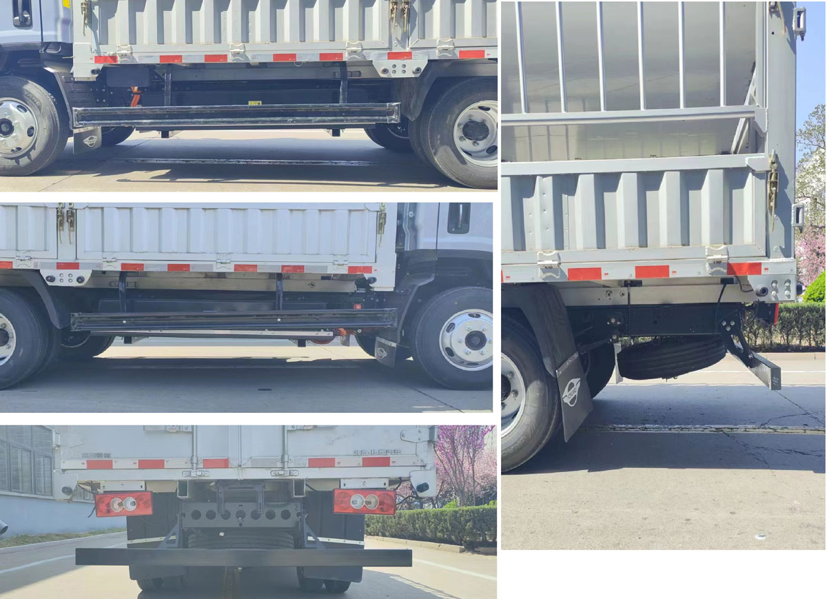 福田牌BJ5046CCYEV2純電動倉柵式運輸車公告圖片