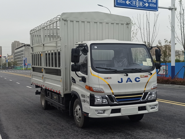江淮牌HFC5042CCYSEV1換電式純電動(dòng)倉柵式運(yùn)輸車公告圖片