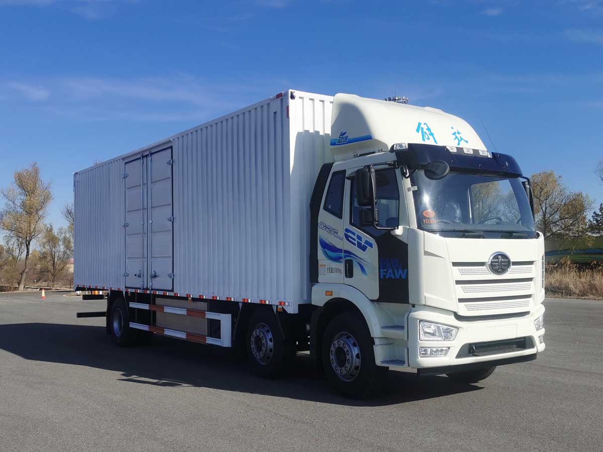 解放牌CA5251XXYP62L5T3BEV純電動(dòng)廂式運(yùn)輸車公告圖片