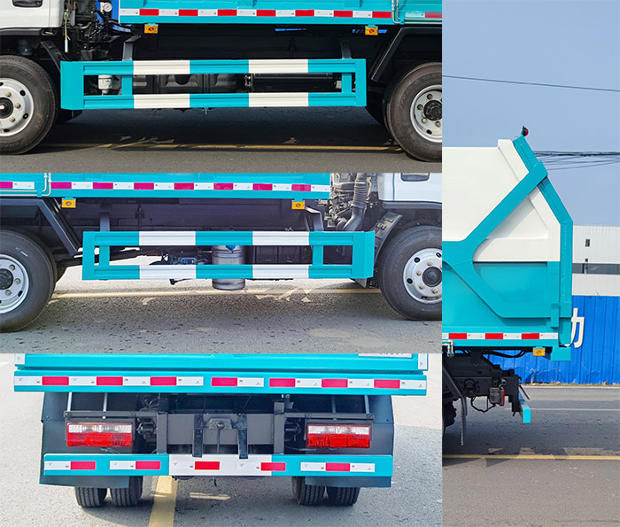 宏磊風(fēng)牌HLF5075ZXLE廂式垃圾車公告圖片