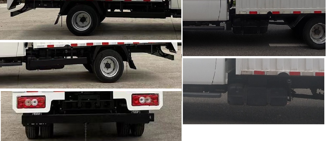 福田牌BJ5031XXY4AV6-AB5廂式運輸車公告圖片