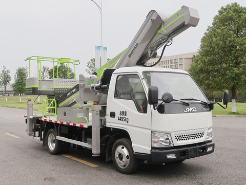盈峰牌ZBH5040JGKJXE6高空作業(yè)車公告圖片