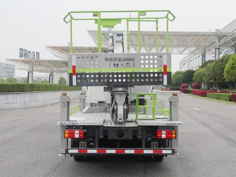 盈峰牌ZBH5040JGKJXE6高空作業(yè)車公告圖片