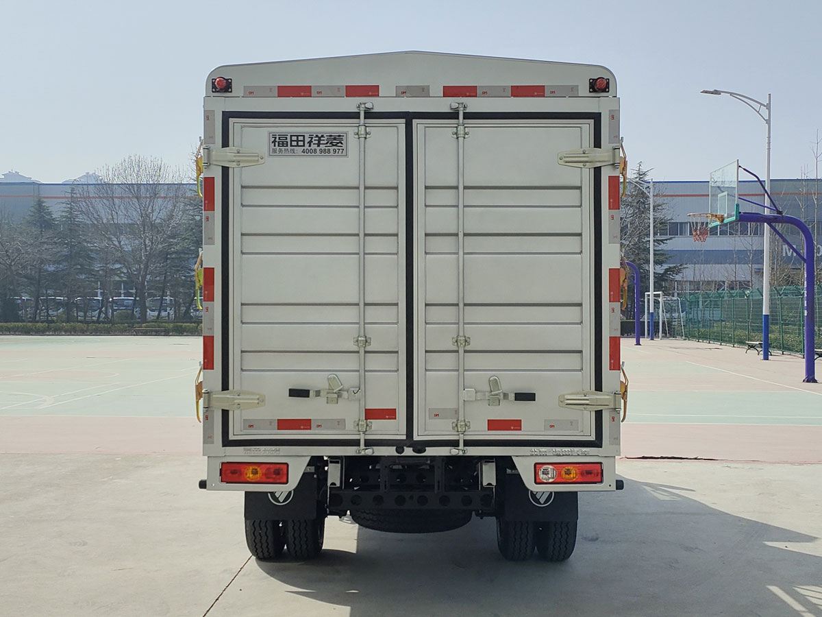 福田牌BJ5030CCY3AV8-43倉柵式運(yùn)輸車公告圖片